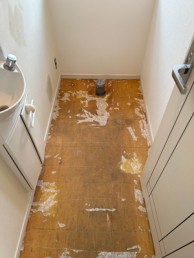 トイレ空間がすっきりするキャビネット付リフォレ 世田谷区U様邸 トイレ空間がすっきりするキャビネット付リフォレ 世田谷区U様邸